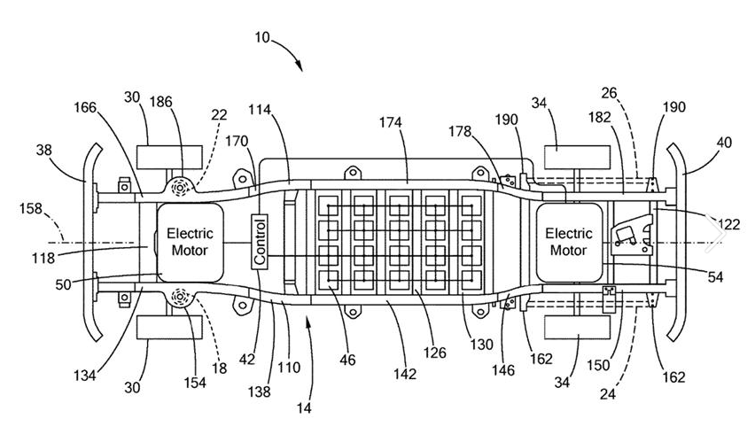 电动福特F-150专利揭示了特斯拉战斗技术