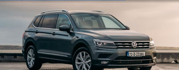 大众Tiguan AllSpace 7座SUV即将在发布前进行测试