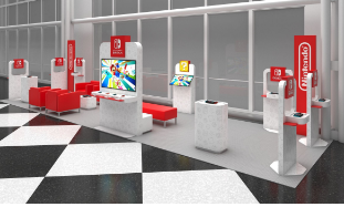 任天堂将在美国的四个机场举办Switch弹出式休息室