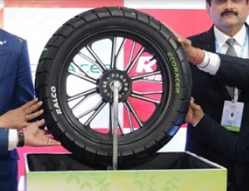 拉尔森印度公司在2020年世博会上推出了创新且环保的自行车轮胎