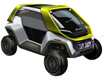 IED Tracy Concept可容纳6人的小型电动汽车参加日内瓦车展