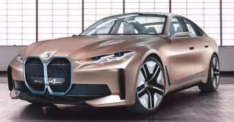 量产车型i4将成为宝马有史以来的首款高级电动轿车