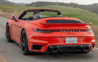 2021年保时捷911 Turbo S获得了新的航空套件