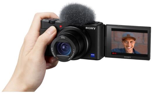 索尼的ZV-1紧凑型相机可放大视频记录器