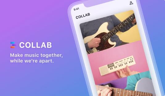 Facebook推出了一款用于制作协作音乐视频的混搭应用Collab