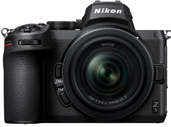 尼康全画幅Z5相机提供内置稳定功能 售价1400美元