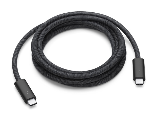 苹果编织的Thunderbolt 3电缆售价129美元