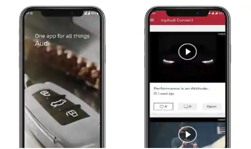 奥迪更新后的应用程序增强了其广泛的数字功能