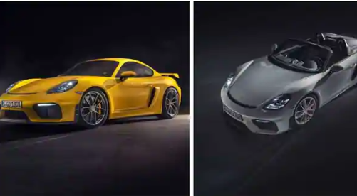 保时捷将718 Spyder和Cayman GT4扩大到印度海岸