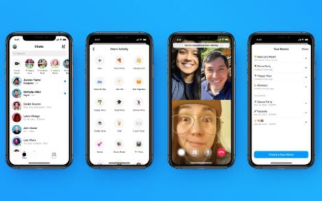 Facebook为Messenger用户提供更多使用房间的理由