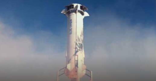 蓝色起源号发射并降落了其太空旅游火箭新谢泼德号的第13次试飞