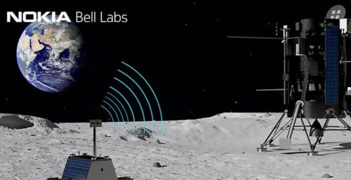 NASA选择诺基亚在月球上构建4G无线网络