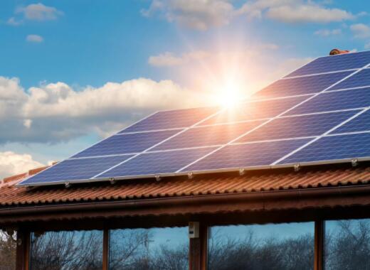 今天的住宅太阳能股猛增