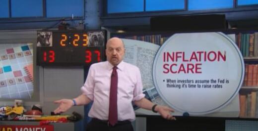 吉姆•克莱默谈通胀担忧动摇市场后如何应对成长型股票