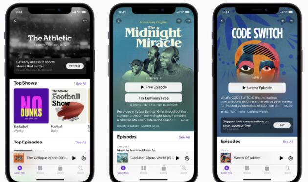 苹果瞄准Spotify的播客野心