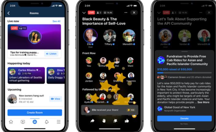 Facebook的新音频产品围绕着一个主题