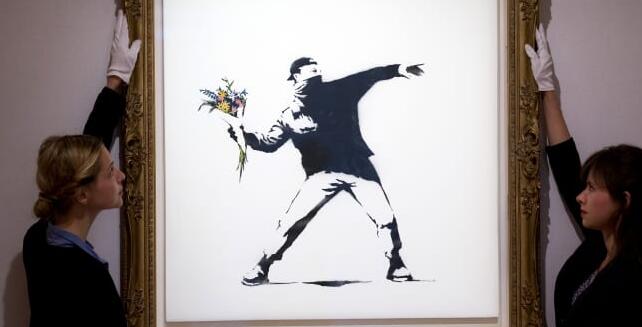 苏富比接受比特币和以太坊即将拍卖的Banksy画作