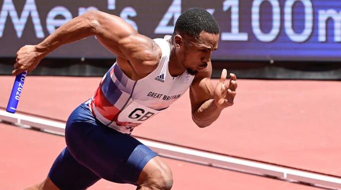 英国队4x100米接力赛银牌得主CJ Ujah被临时反兴奋剂禁赛
