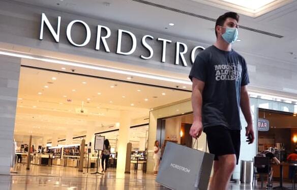 Nordstrom盈利超过预期零售商上调预测 但股价下跌因为销售额仍低于2019年的水平