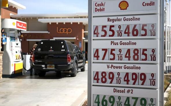 美国人支付的汽油费用是七年来最高的
