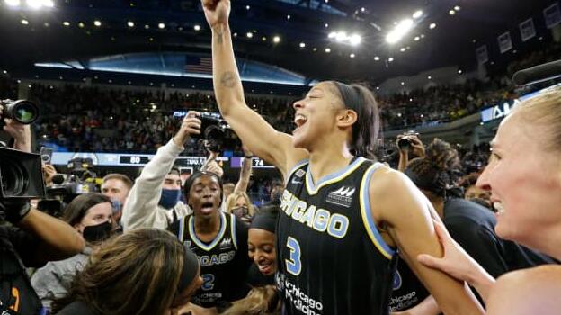 WNBA总决赛的收视率比去年有所上升 这是观看芝加哥天空队首个冠军赛的人数 