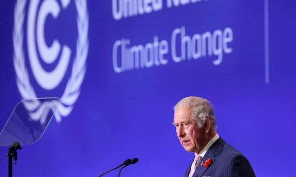 查尔斯王子在关键的COP26气候变化峰会上的演讲中呼吁像战争一样立足