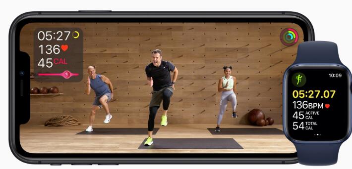 苹果通过推出健身订阅服务来挑战Peloton